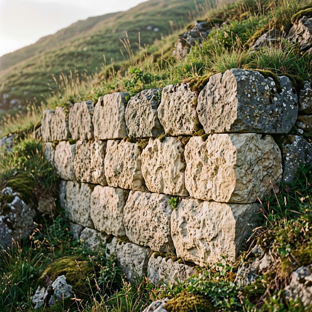 Limestone retaining design
